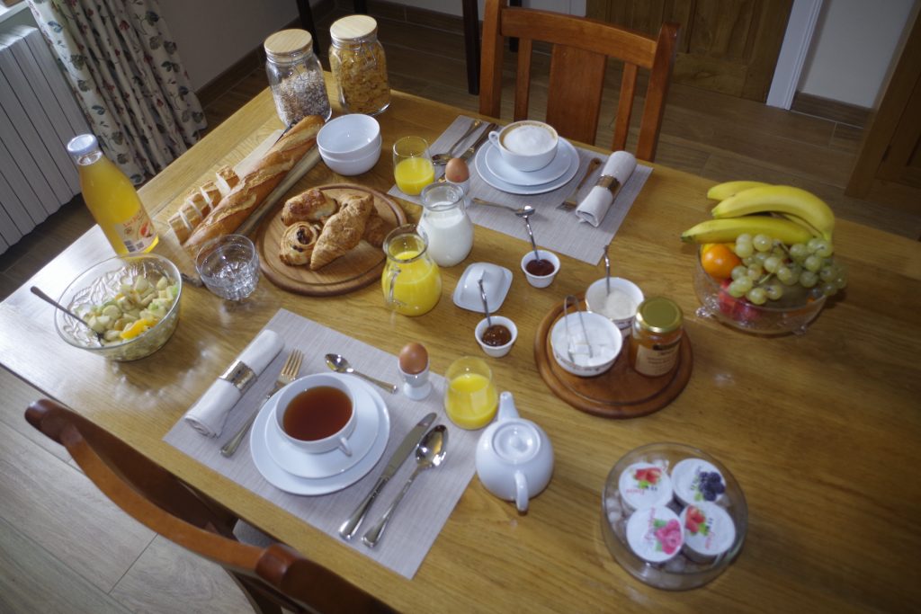 A hearty breakfast to help you start the day on the right foot!